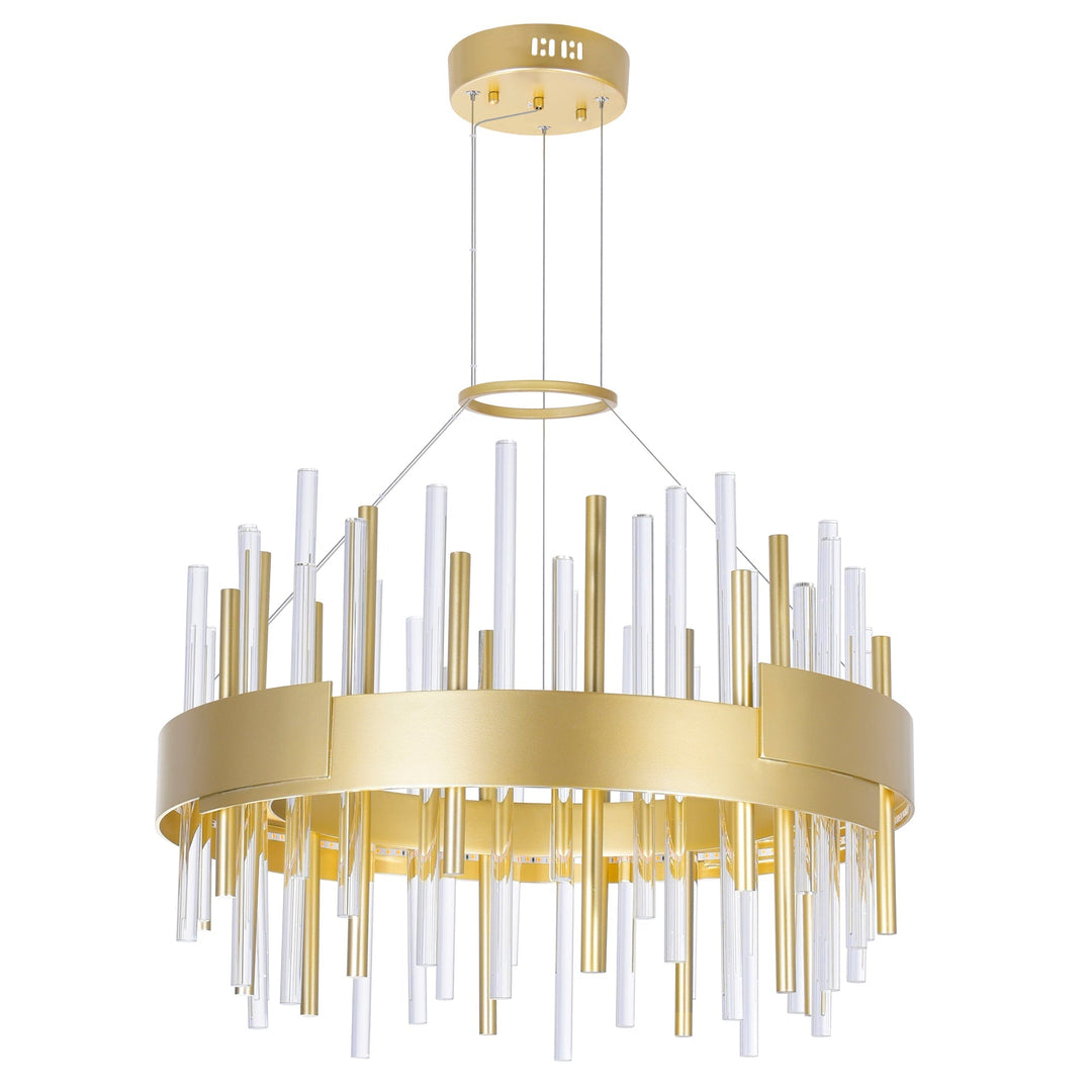 Millipede - LED Chandelier with Crystals
