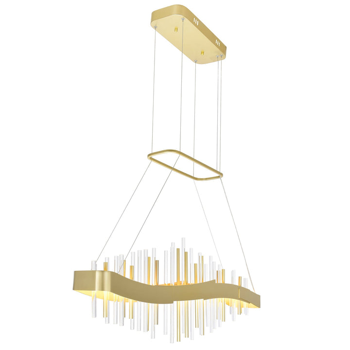 Millipede - LED Chandelier with Crystals