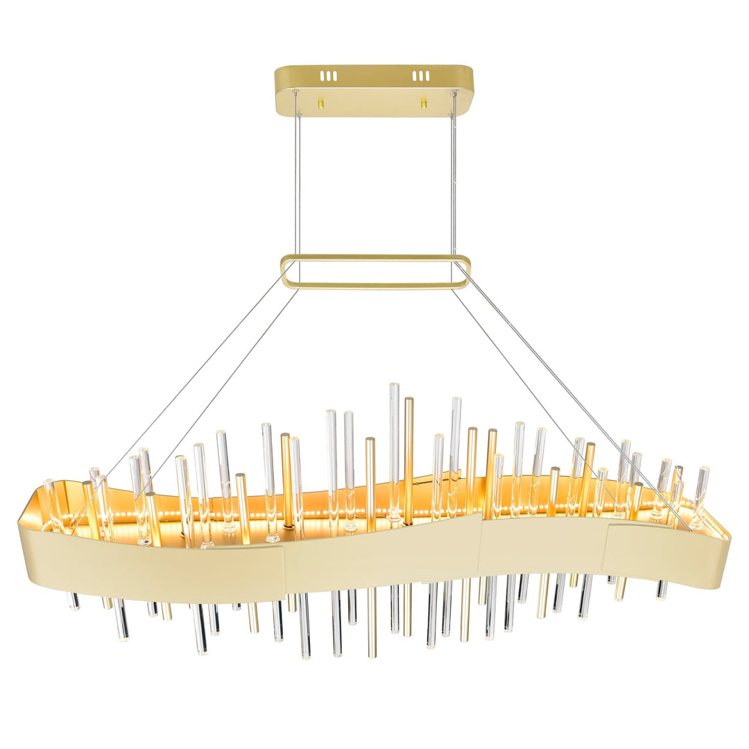 Millipede - LED Chandelier with Crystals