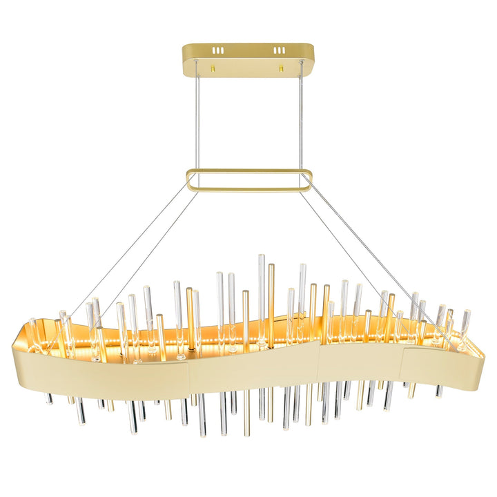 Millipede - LED Chandelier with Crystals