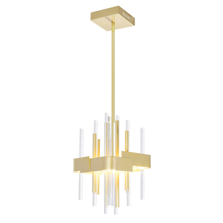 Millipede - LED Pendant with Crystals by CWI Lighting - view 2