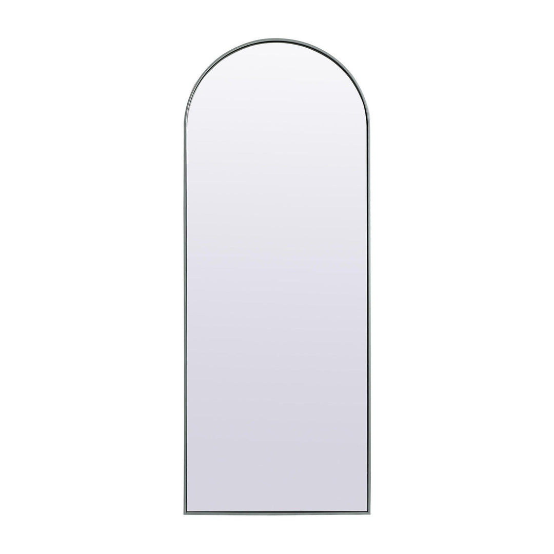 Metal Frame Arch Mirror II in Silver by Elegant