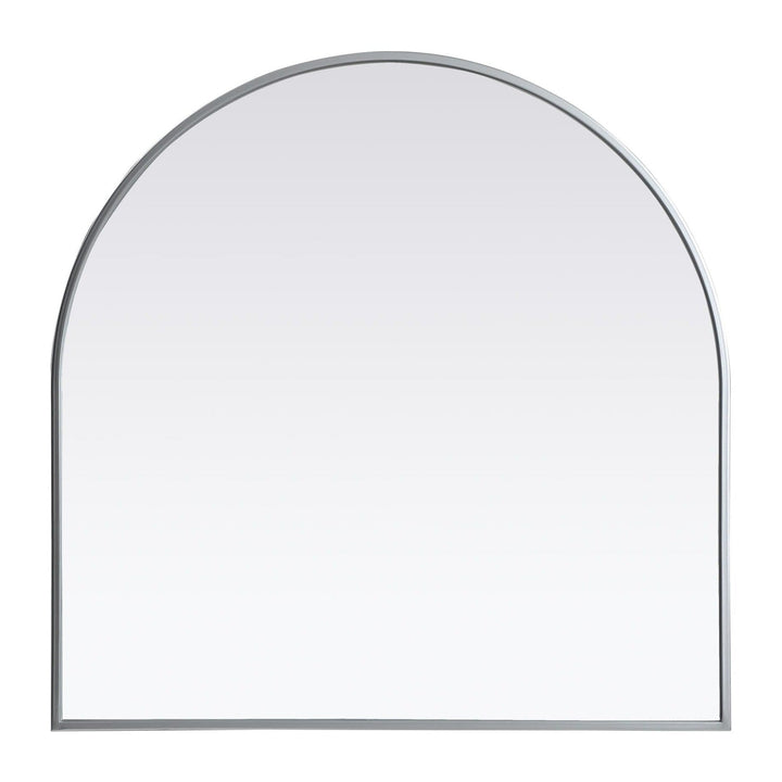 Metal Frame Arch Mirror II in Silver by Elegant
