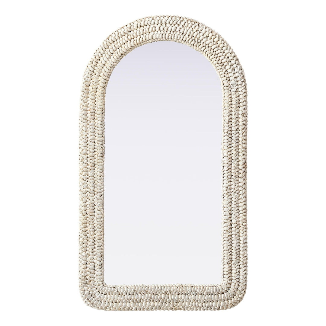 Jute Arch Mirror, 24" W x 42" H, by Elegant