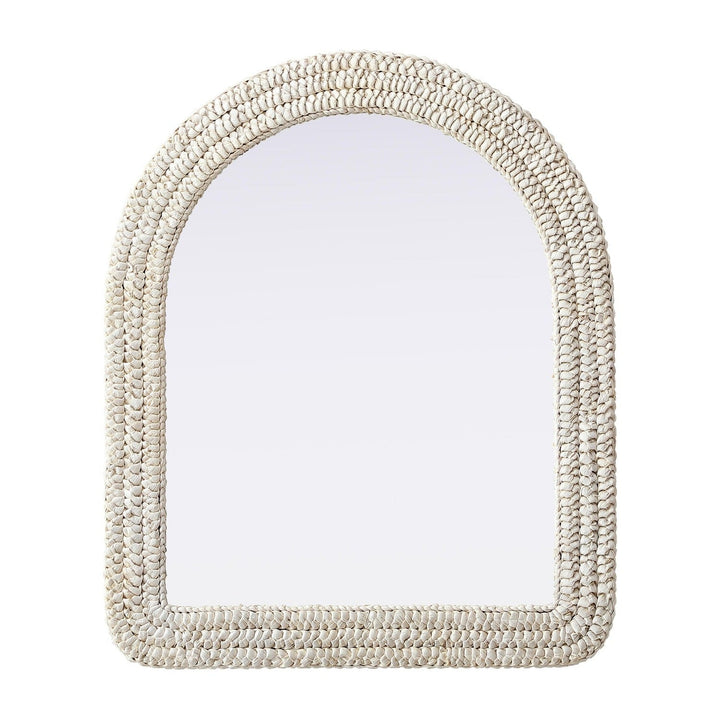 Jute Arch Mirror, 30" W x 36" H, by Elegant