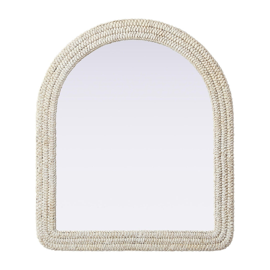 Jute Arch Mirror, 36" W x 42" H, by Elegant