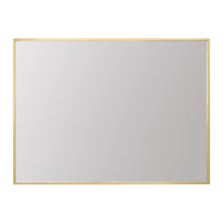 Grace Rectangle Mirror in Gold by Elegant