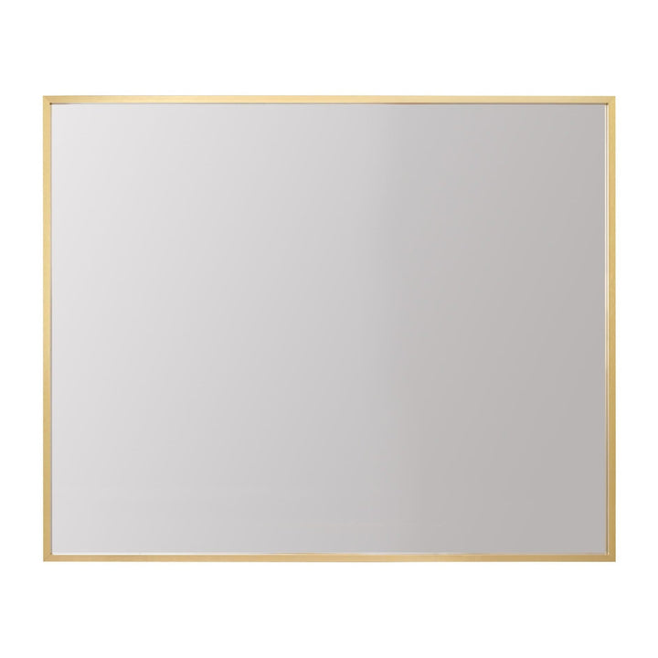 Grace Rectangle Mirror in Gold by Elegant