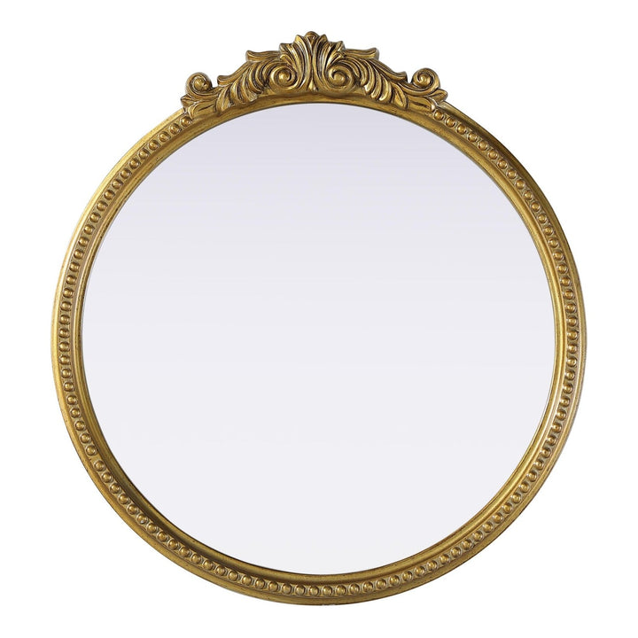 Wall Mirror in Antique Brass by Elegant
