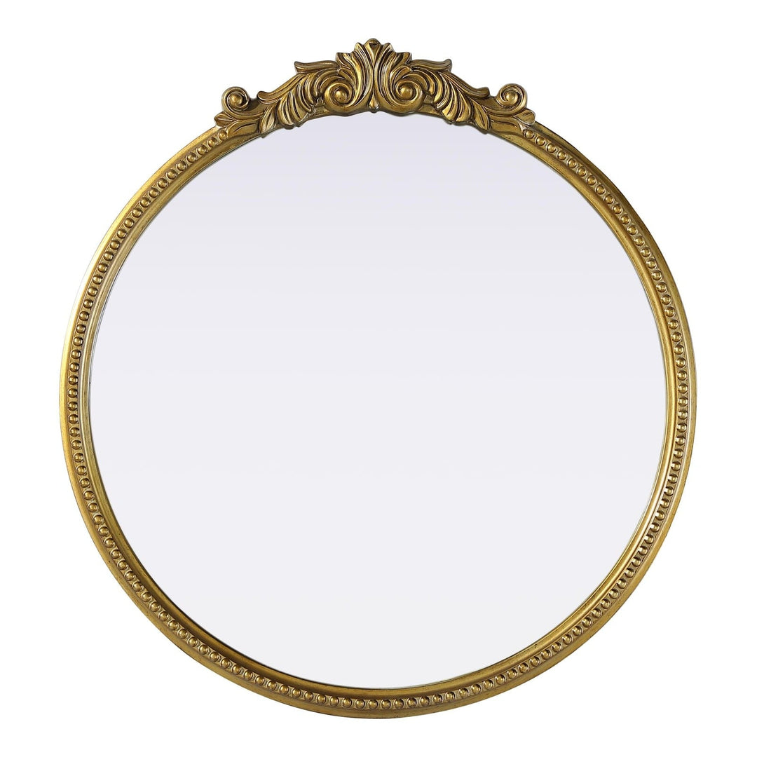 Wall Mirror in Antique Brass by Elegant