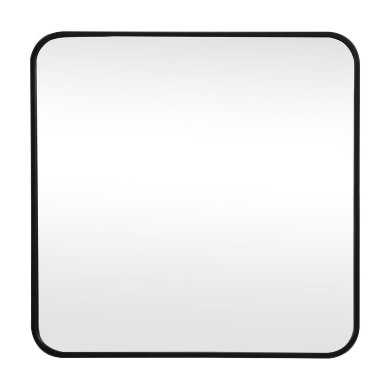 Soft Corner Metal Square Mirror