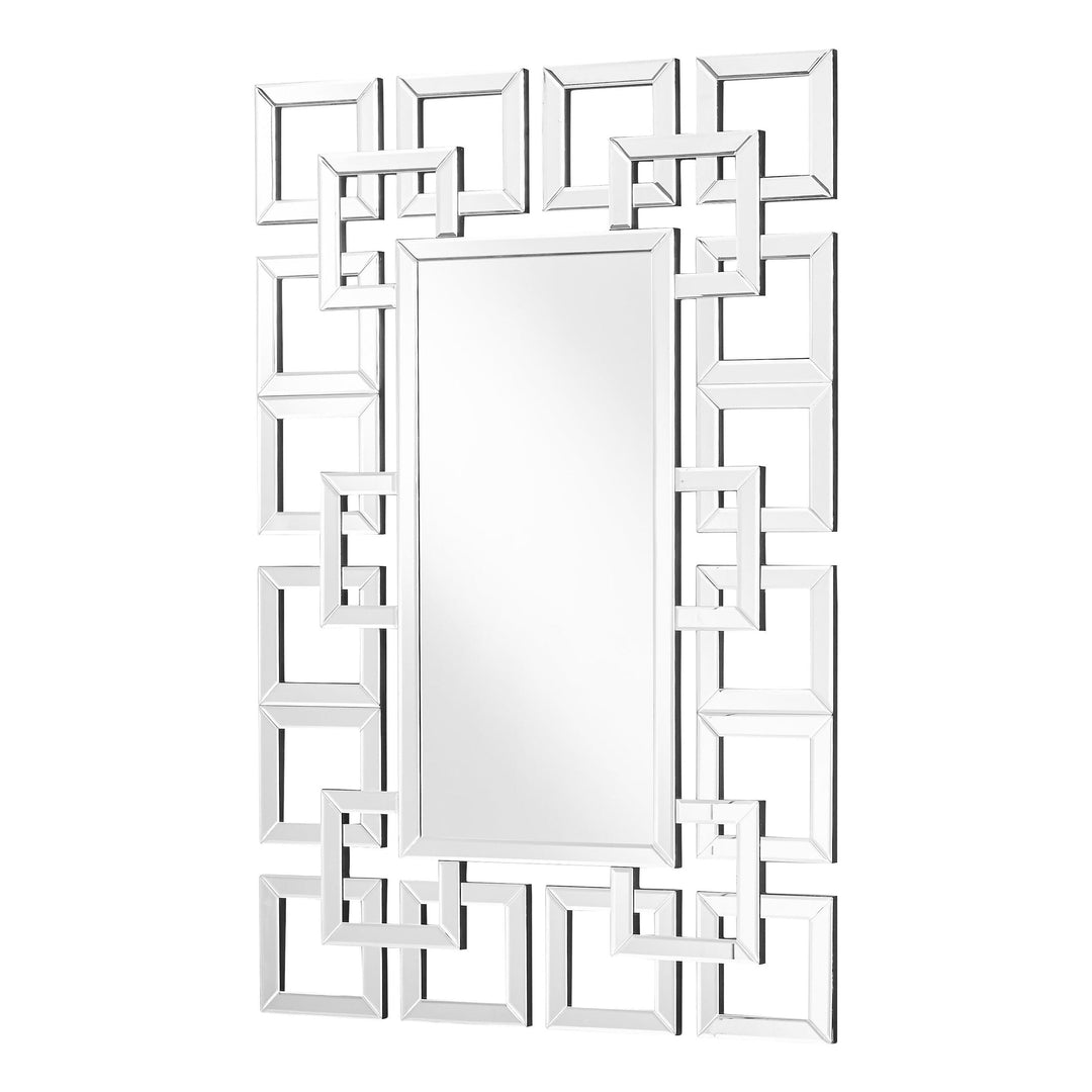 Sparkle Round Mirror, 31.5" W x 47.5" H, by Elegant