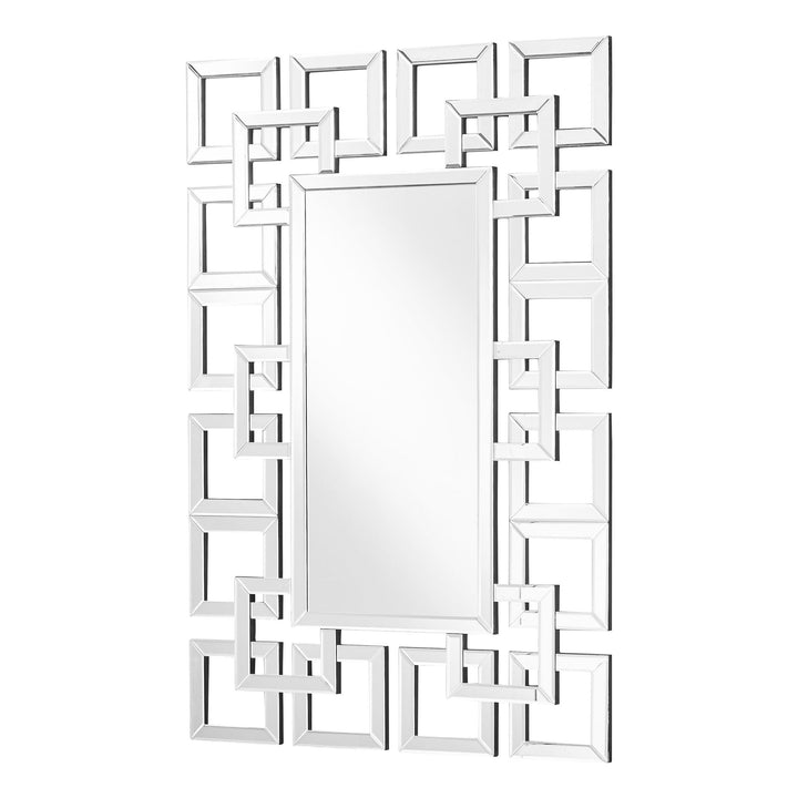 Sparkle Round Mirror, 31.5" W x 47.5" H, by Elegant