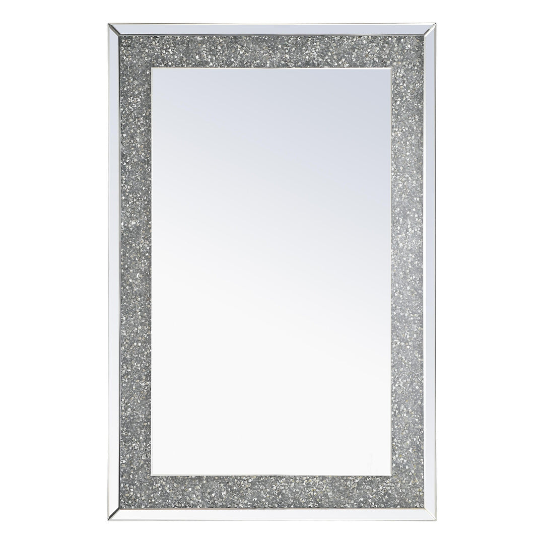 Rectangle Crystal Mirror by Elegant
