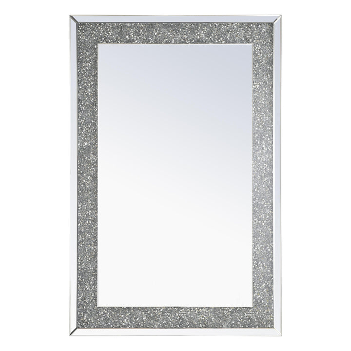 Rectangle Crystal Mirror by Elegant