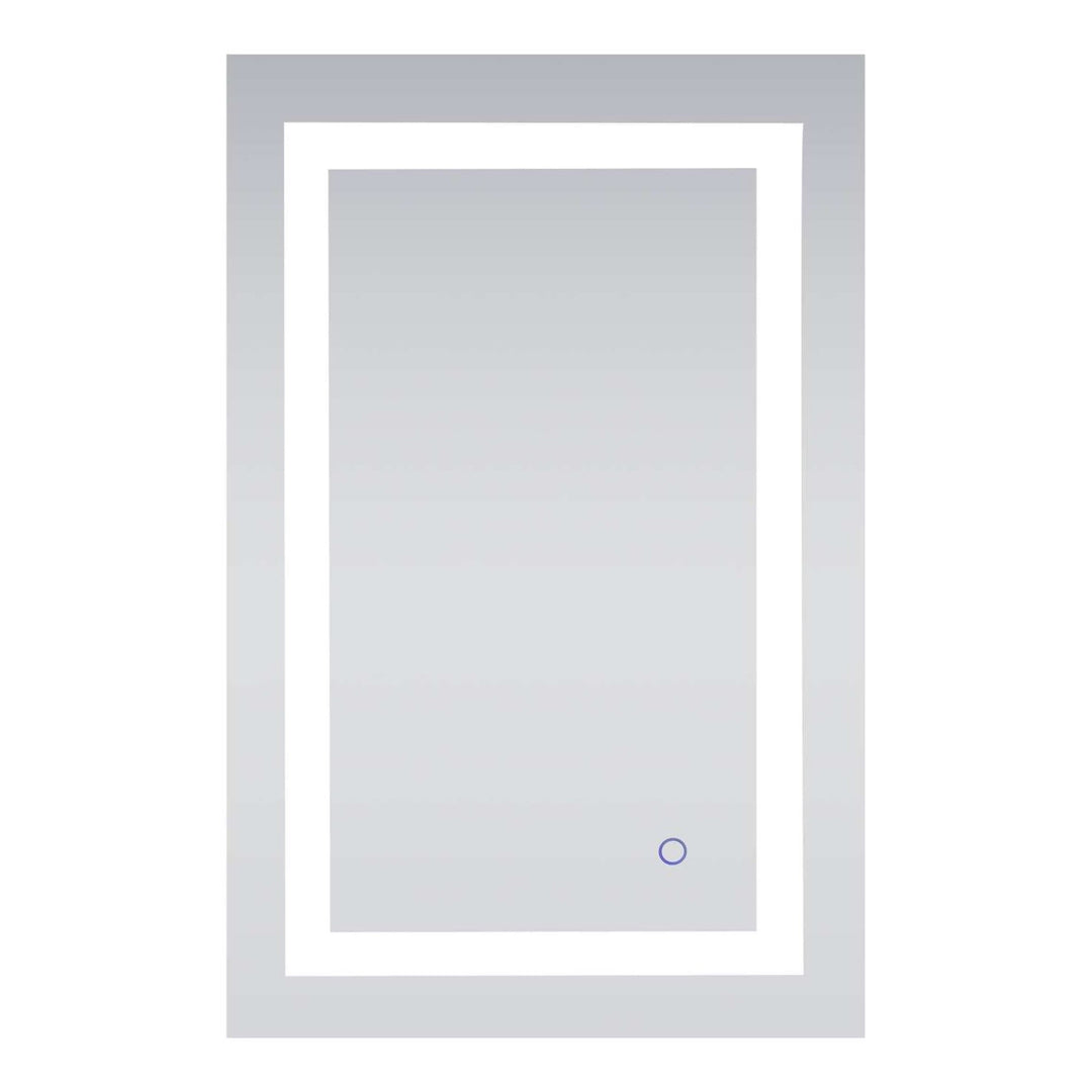 Helios Rectangle LED Mirror, 20" W x 30" H, by Elegant