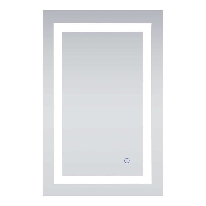 Helios Rectangle LED Mirror, 20" W x 30" H, by Elegant