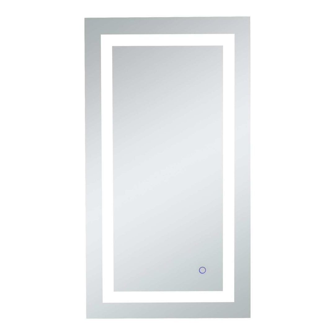 Helios Rectangle LED Mirror, 20" W x 36" H, by Elegant