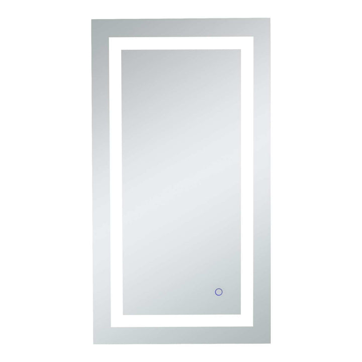 Helios Rectangle LED Mirror, 20" W x 36" H, by Elegant