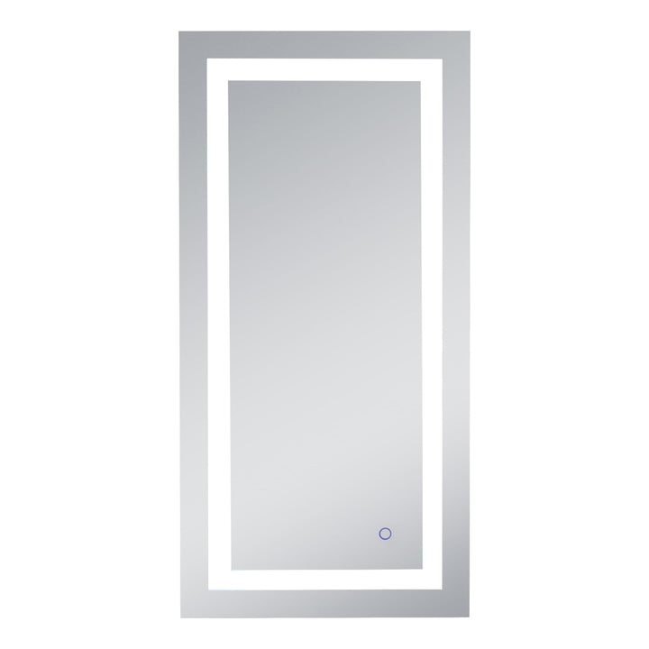 Helios Rectangle LED Mirror, 20" W x 40" H, by Elegant