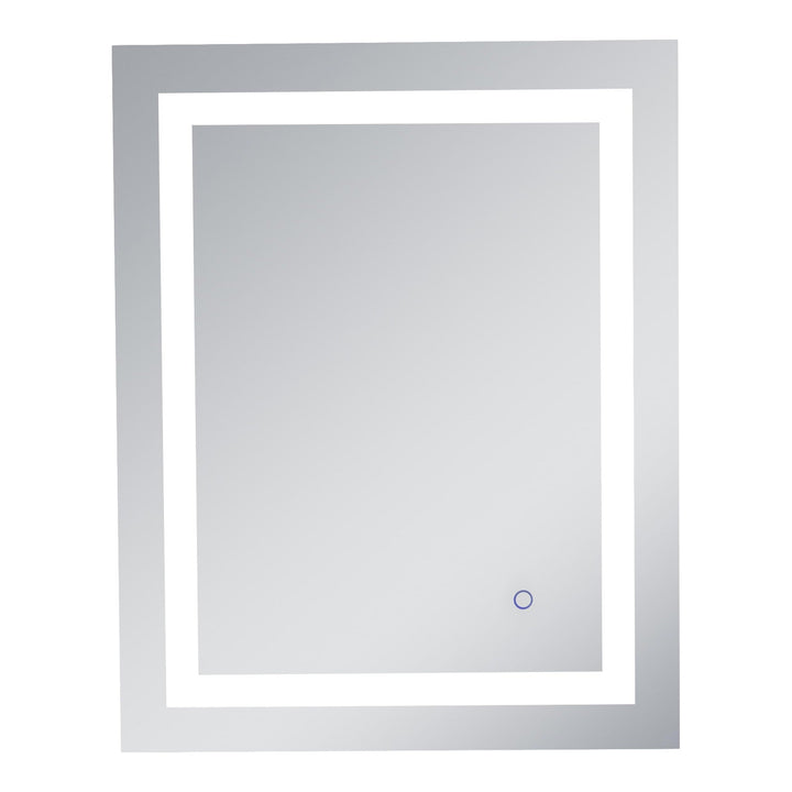 Helios Rectangle LED Mirror, 24" W x 30" H, by Elegant