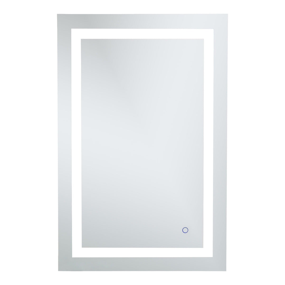 Helios Rectangle LED Mirror, 24" W x 36" H, by Elegant