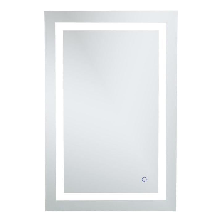 Helios Rectangle LED Mirror, 24" W x 36" H, by Elegant