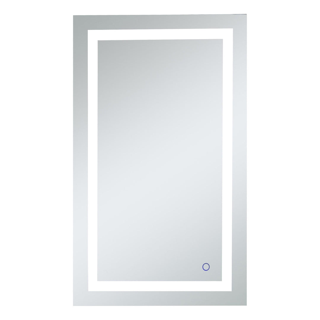 Helios Rectangle LED Mirror, 24" W x 40" H, by Elegant
