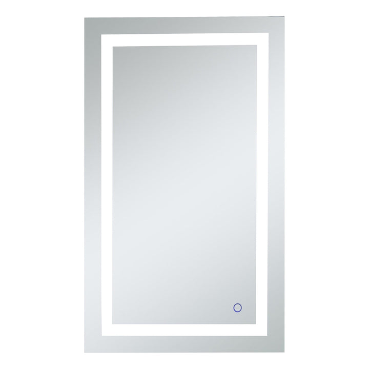 Helios Rectangle LED Mirror, 24" W x 40" H, by Elegant