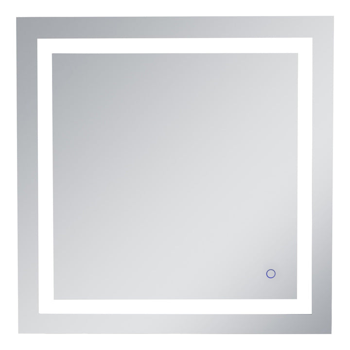 Helios Rectangle LED Mirror, 30", by Elegant