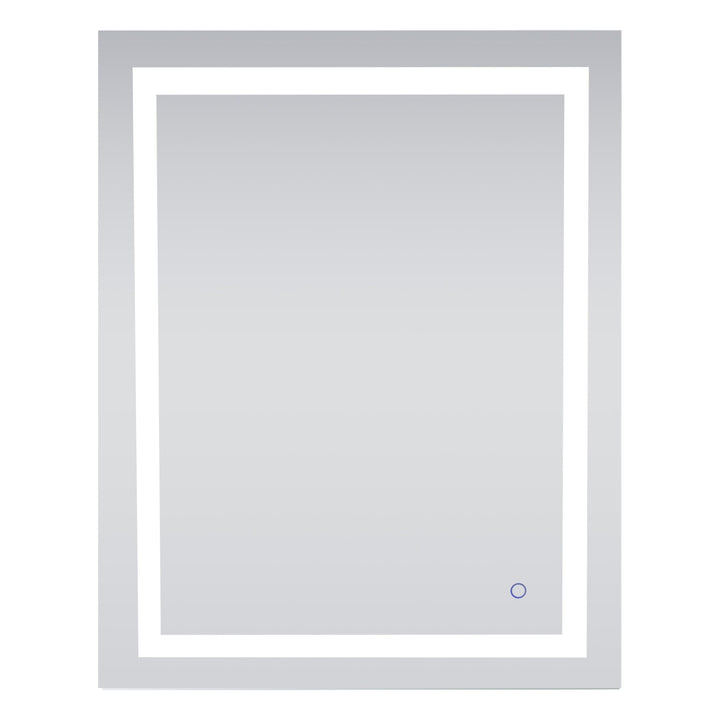Helios Rectangle LED Mirror, 30" W x 40" H, by Elegant