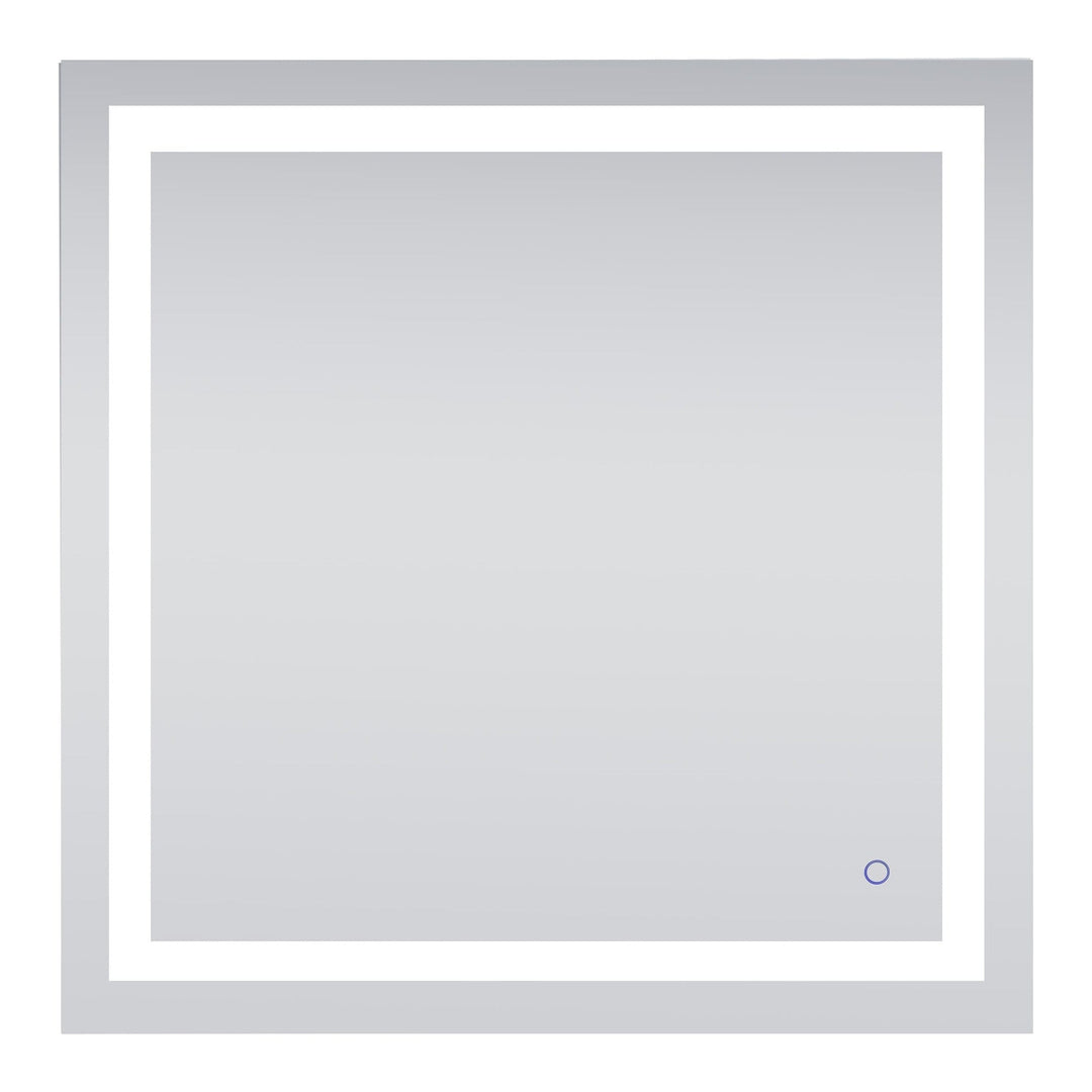 Helios Rectangle LED Mirror, 36", by Elegant