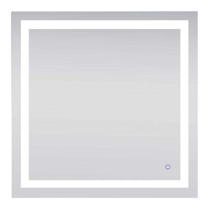 Helios Rectangle LED Mirror, 36", by Elegant