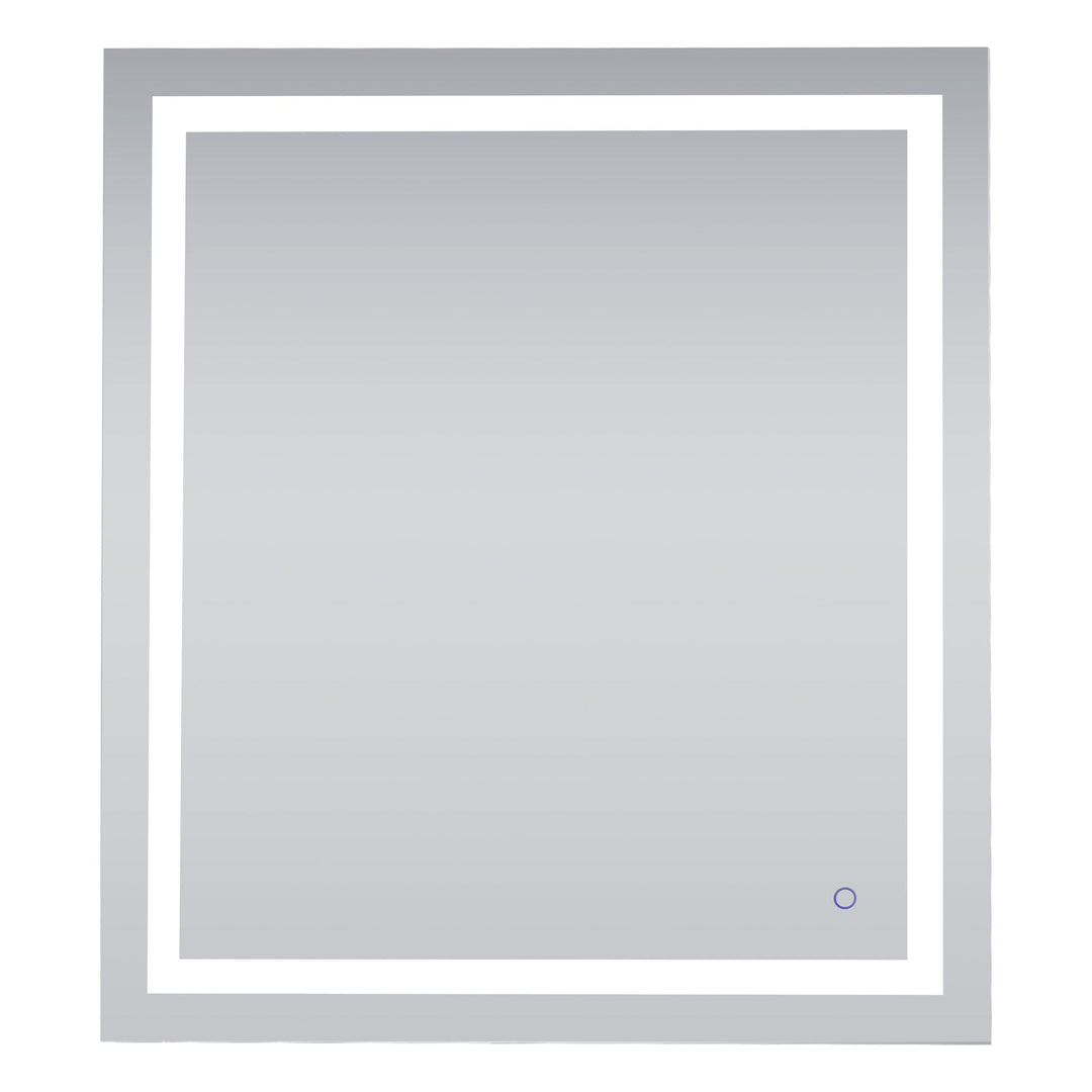 Helios Rectangle LED Mirror, 36" W x 40" H, by Elegant