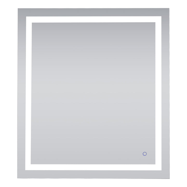 Helios Rectangle LED Mirror, 36" W x 40" H, by Elegant