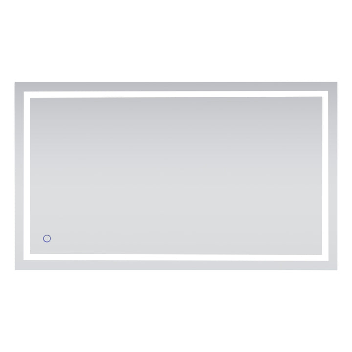 Helios Rectangle LED Mirror, 42" W x 72" H, by Elegant