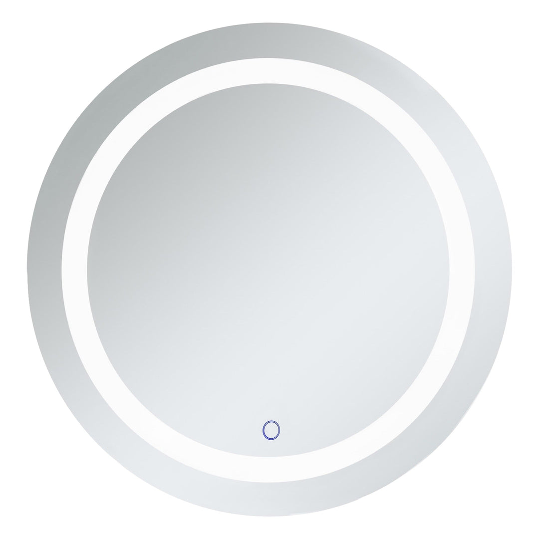 Helios Round LED Mirror, 28", by Elegant