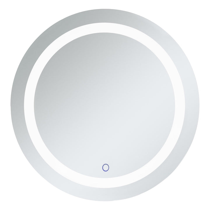 Helios Round LED Mirror, 28", by Elegant