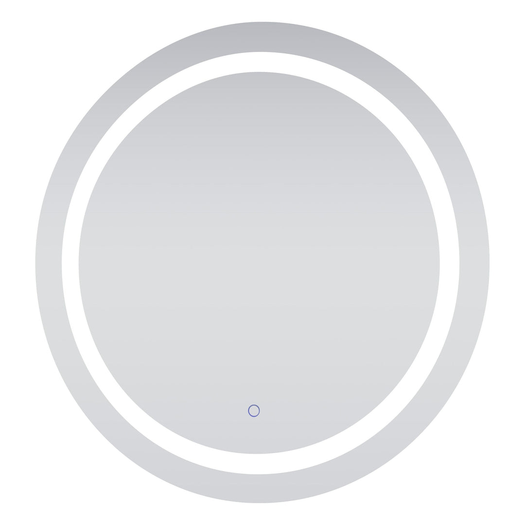 Helios Round LED Mirror, 32", by Elegant
