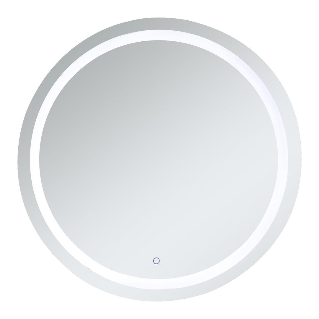 Helios Round LED Mirror, 42", by Elegant