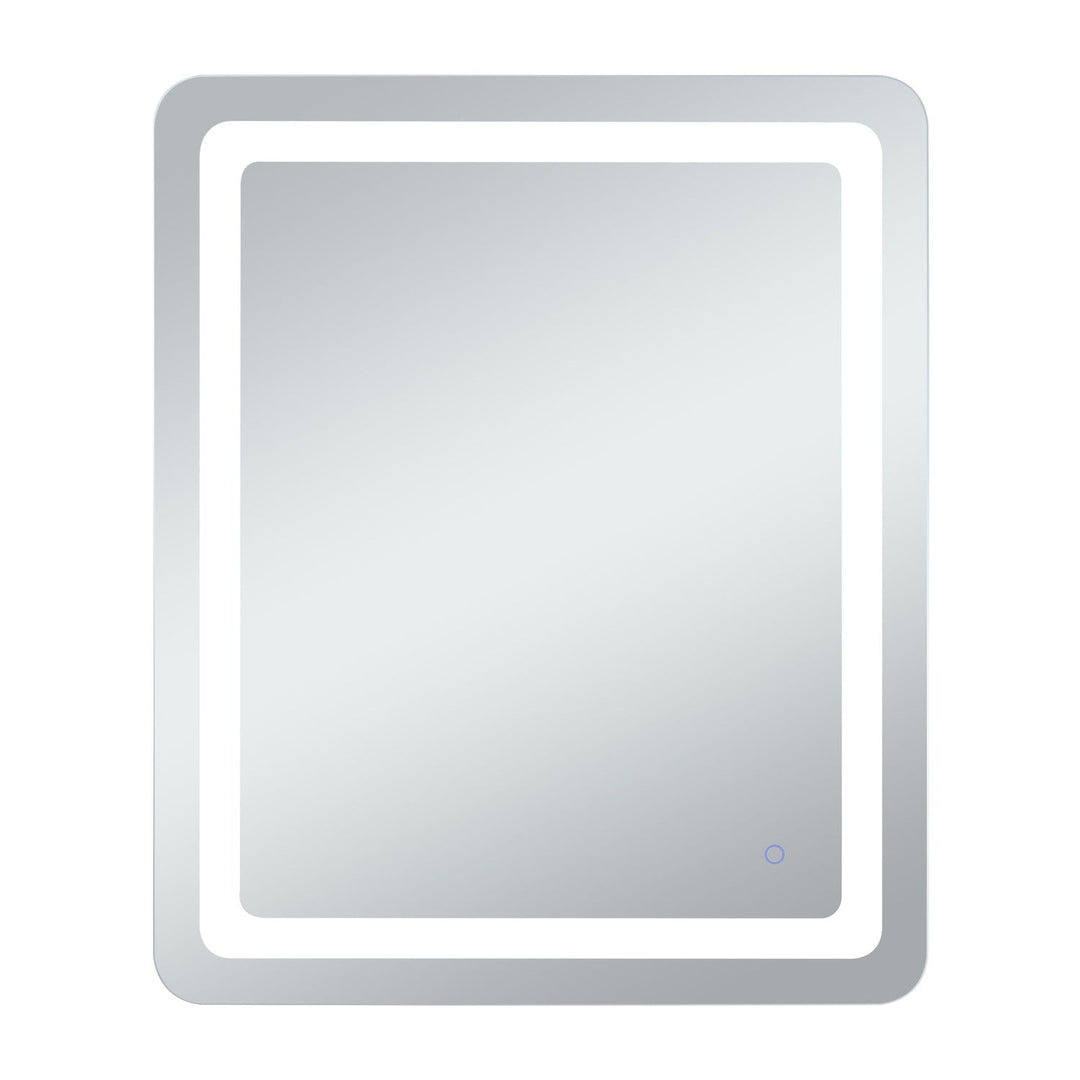 Genesis Rectangle LED Mirror, 30" W x 36" H, by Elegant