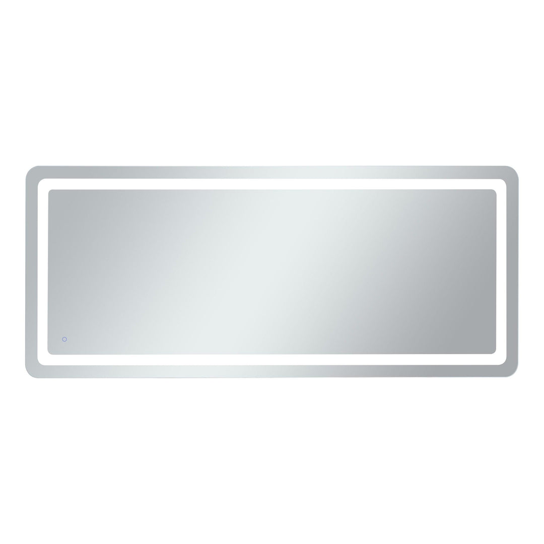 Genesis Rectangle LED Mirror, 30" W x 72" H, by Elegant