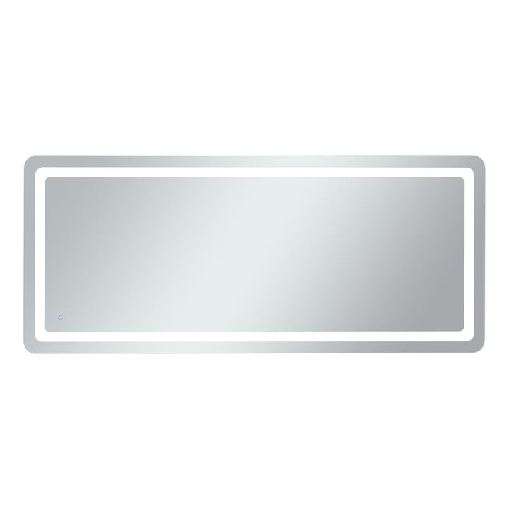 Genesis Rectangle LED Mirror, 30" W x 72" H, by Elegant