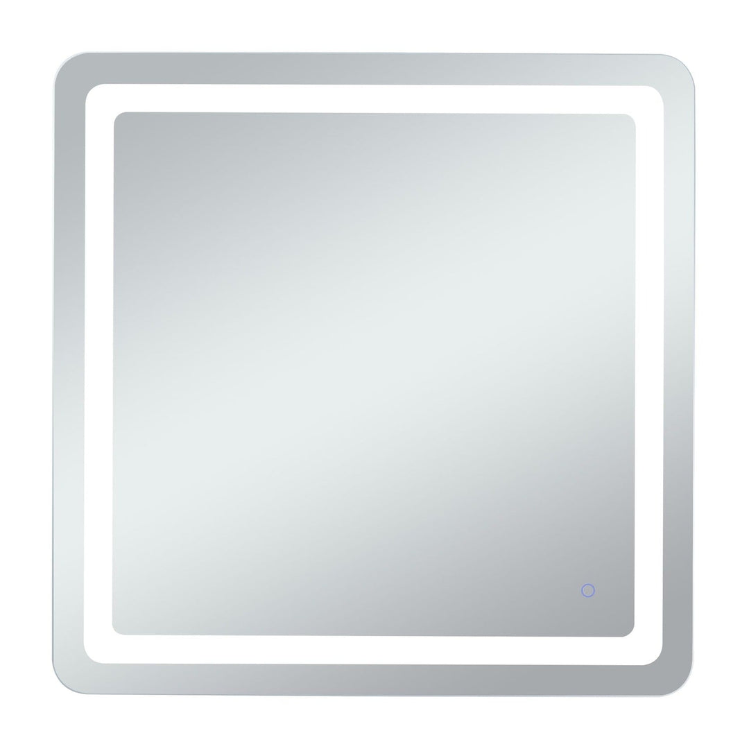 Genesis Rectangle LED Mirror, 36", by Elegant