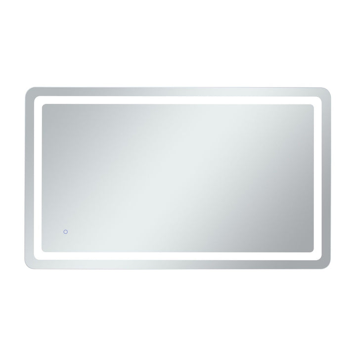 Genesis Rectangle LED Mirror, 36" W x 60" H, by Elegant