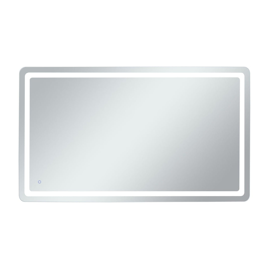Genesis Rectangle LED Mirror, 42" W x 72" H, by Elegant