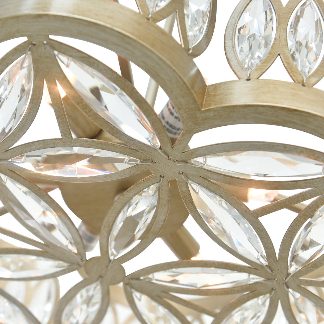 Nova - Chandelier with Crystals