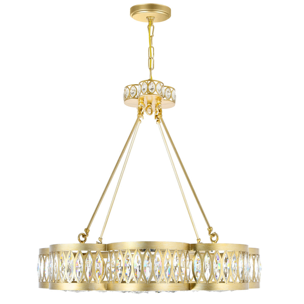 Nova - Chandelier with Crystals