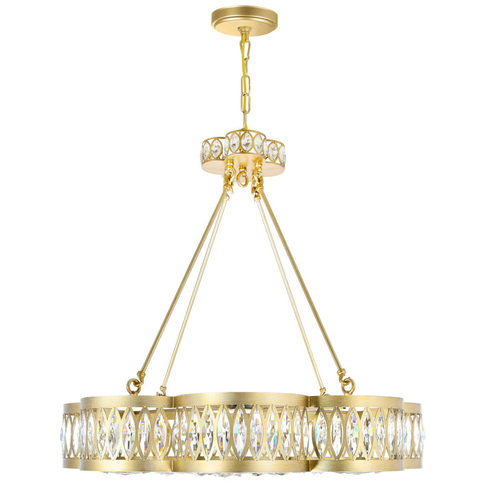 Nova - Chandelier with Crystals