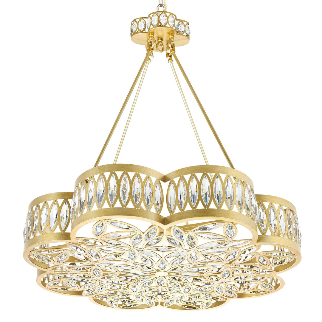 Nova - Chandelier with Crystals
